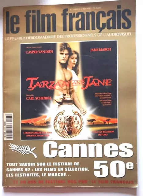 Le Film Francais N° 2663-64/ 50° Eme Festival De Cannes/ Mai 1997