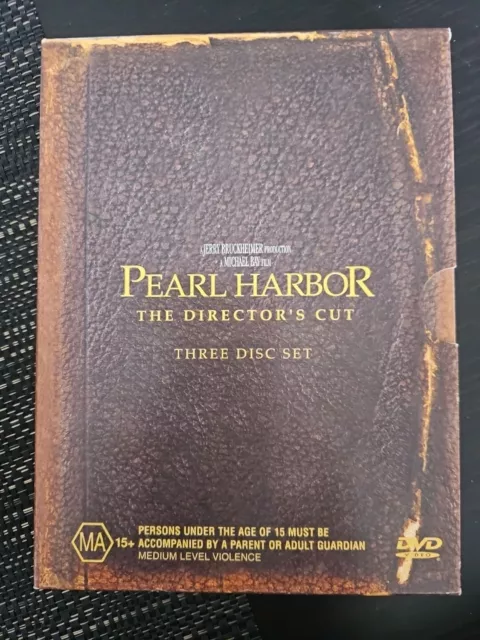 Pearl Harbor (The Director's Cut, DVD, 2000) Reg 4, 3 Disc Edition