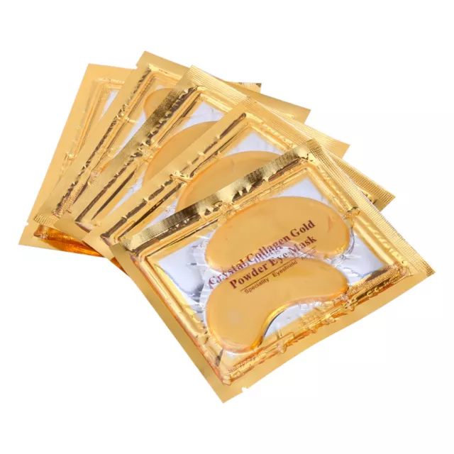 GOLD Collagen EYE MASKS - Moisturising Anti Ageing / Wrinkle Dark Bags Treatment