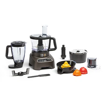 MOULINEX Robot multifonction blender, Mixeur, Smoothie, 10 accessoires FP827E10