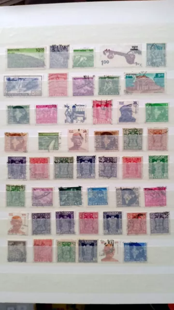 Briefmarken Asia-Indien gestempelt Lot(3001)