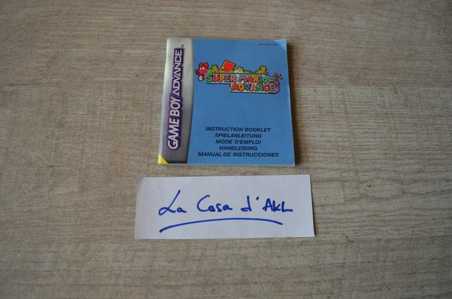 PAS DE JEU ] Super Mario advance sur Nintendo Game Boy Advance GBA