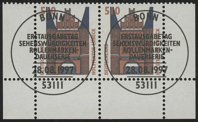 1938 SWK 510 Pf Paar UR ESST Bonn