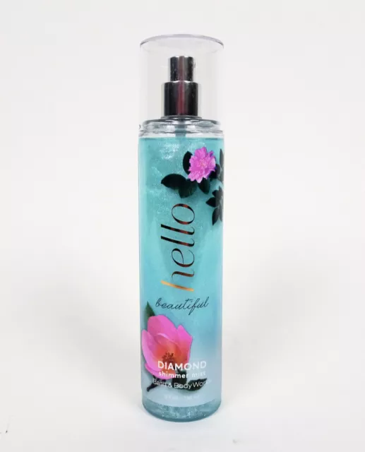 Bath Body Works Hello Hermoso Diamante Brillante Cuerpo Niebla Spray 8 oz Fragancia