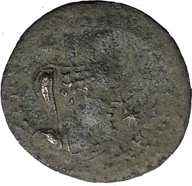 SEVERUS ALEXANDER 222AD Nisibis Mespotamia Tyche Ram Aries Roman Coin i56372