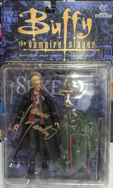 Buffy the Vampire Slayer- Spike Figure- Signed by James Marsters- Includes COA Buffy the Vampire Slayer- Spike Figure- Signed by James Marsters- Includes COA