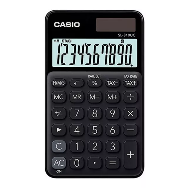 Calculatrice Casio De poche 0,8 x 7 x 11,8 cm