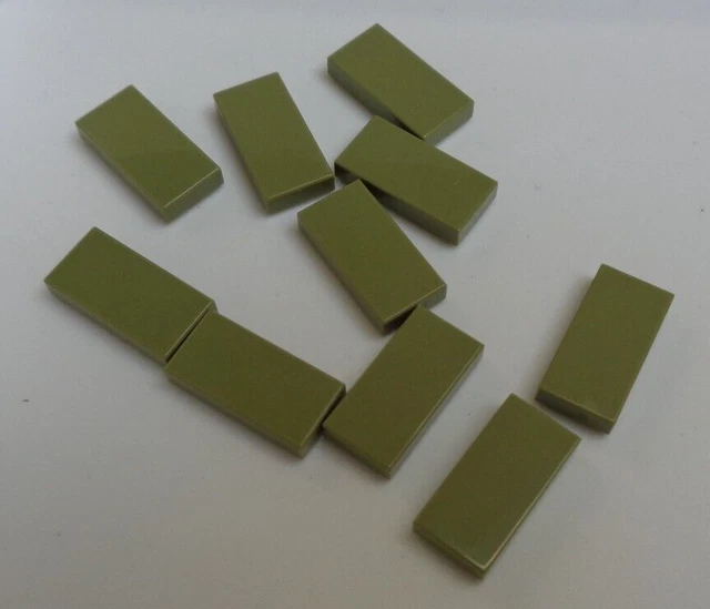 LEGO 3069 306926 1x2 Plate Smooth Flat Tile Black x10 Pieces Parts 2.99 PicClick UK