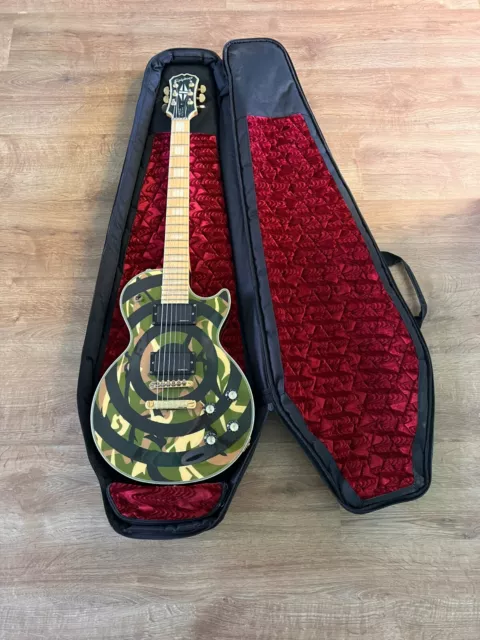 Epiphone Zakk Wylde Camo FOR SALE PicClick UK