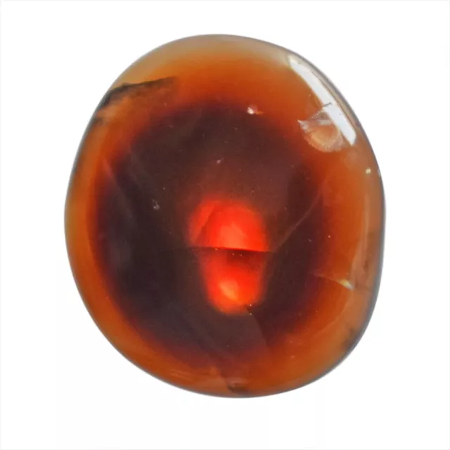 Agate de feu mexicaine naturelle, pierre précieuse en vrac, brute fantaisie...