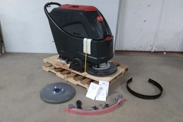 Dayton 460U42 20 In Path 16 Gal Solution Tank Walk-Behind Floor Scrubber (C)