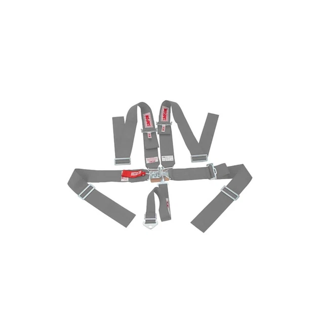 Simpson 29066R Latch/Link Pull Down 5-Way Sprint Harness, Red