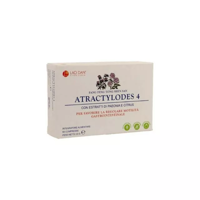 LAO DAN Atractylodes 4 - fibre supplement 60 tablets