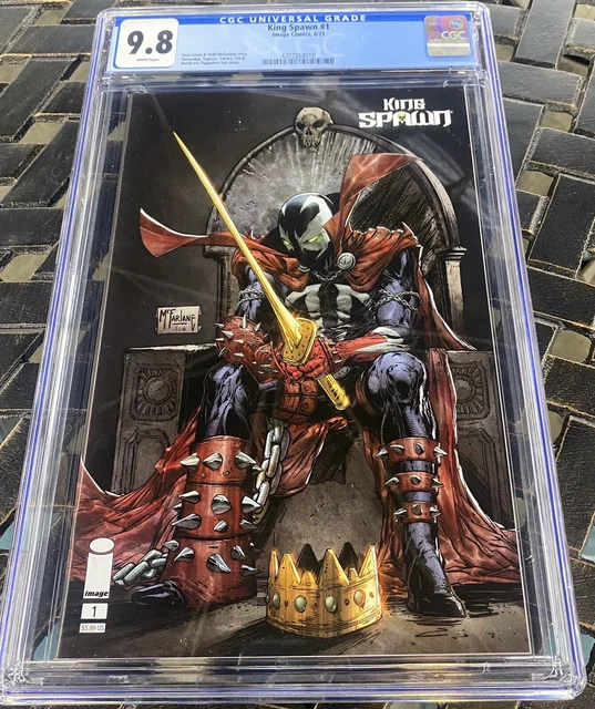 KING SPAWN #1 CGC 9.8 *Todd McFarlane VARIANT Cover B* Image Comics 1st Print NM