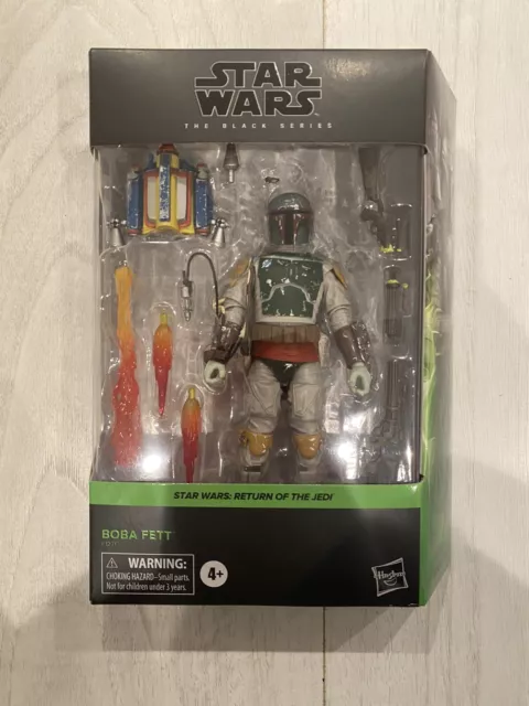 Star Wars The Black Series Boba Fett ROTJ Deluxe Return Of The Jedi - SHIPS ASAP