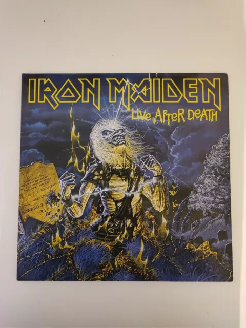 Iron Maiden - Live After Death - EMI 2404263 / 2x Vinyl LP 1985 + OIS / EX/VG++