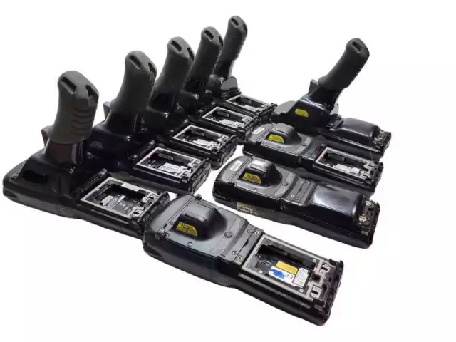 Lot 9x MOTOROLA SYMBOL WORKABOUT PRO4 7528X Handheld Barcode Scanner & Lot 9x MOTOROLA SYMBOL WORKABOUT PRO4 7528X Handheld Barcode Scanner &