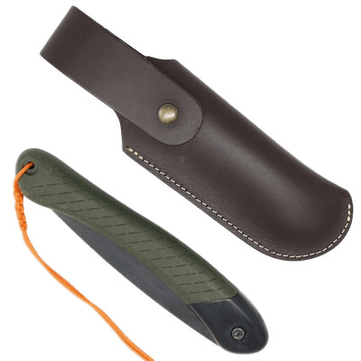 TBS in Pelle Pieghevole Custodia da cintura ha visto-ideale per una Bahco ha visto o un OPINEL No.18! 