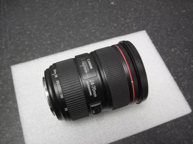 DAMAGED CANON EF 24-70mm f/2.8L II USM LENS - PARTS ONLY (RN5762)