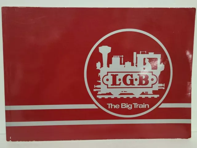 L.G.B. The Big Train Book 1980s Massive 160 page catalog VG