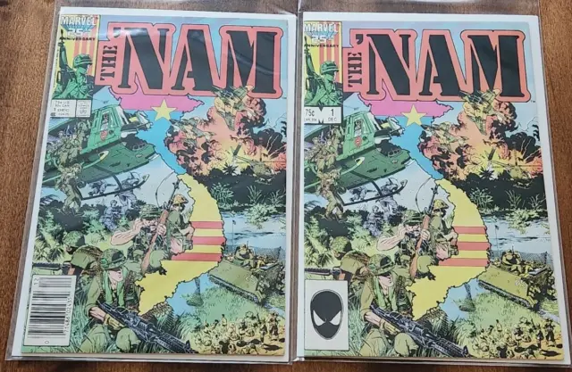 The Nam 1 - 23 - Marvel Comic books - VF/NM