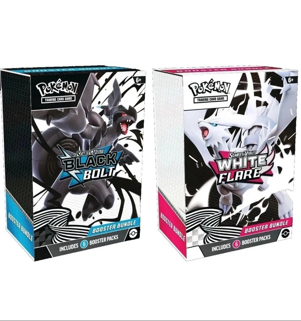 pokemon black bolt booster box english and White Flare Reveals! Please note that this listing corresponds to one booster pack containing ten cards. Pokemon Card Black Bolt SV11B