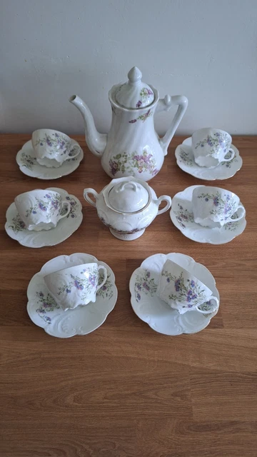 Service à Thé Ancien Johnson Brothers Rose – Motif Floral – Céramique