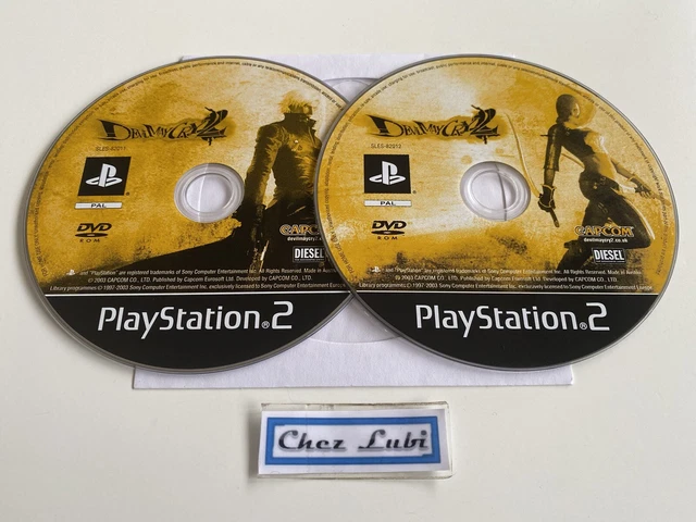 Devil May Cry 2 Sur PS2 - Pal, Bon État, Boîte + CD - Jeu Action Aventure