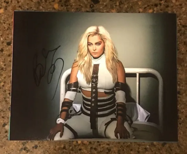 * BEBE REXHA * signed autographed 11x14 photo * I'M A MESS * MEANT TO BE * 1