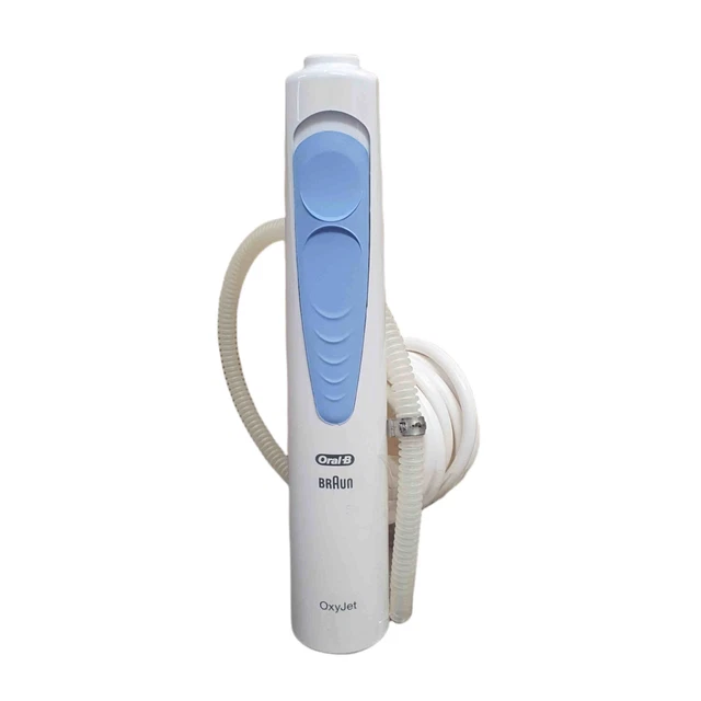 Poignée Blanche Avec Tube Pour Hydropulseur Buccal Braun Oral-B 3719/3724 - Neuf