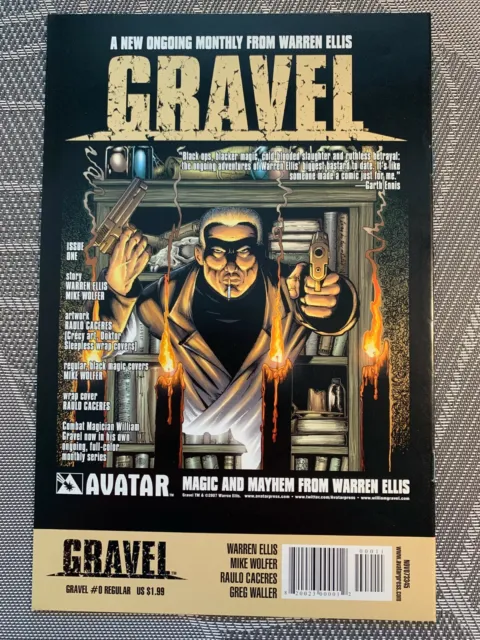 Gravel #0 (2007-Avatar Press) **High+ grade** 2