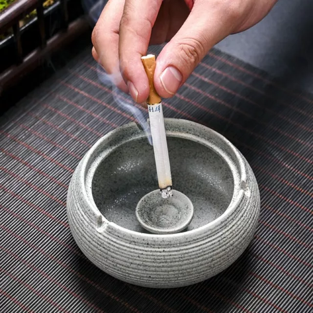 Table Top Luxury Ash Tray Household Anti Fly Ash  Living Room