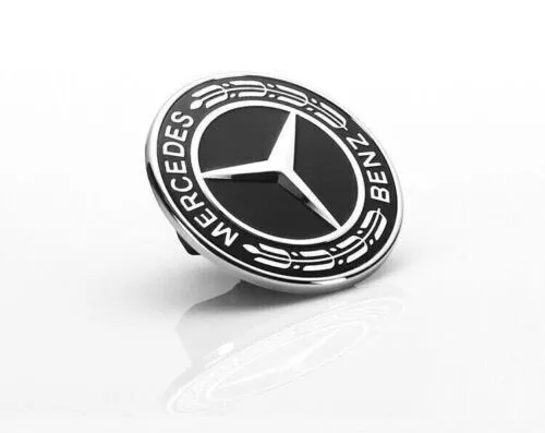 Für Mercedes Motorhaube Ersatz Stern Emblem 57mm Logo W205 C-Klasse A0008173305