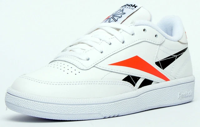 Reebok Femmes Classic Club C 85 Baskets Basses En Cuir Chaussures Décontractées