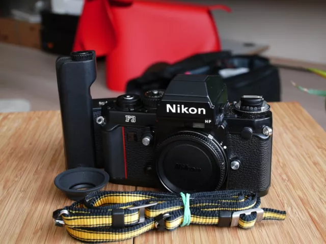 Nikon F3 HP mit Motor-Drive MD-4 - near mint! 2