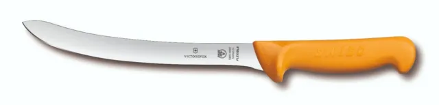 New VICTORINOX Swibo Filleting Knife 20cm Curved Flexible Blade Yellow Swiss