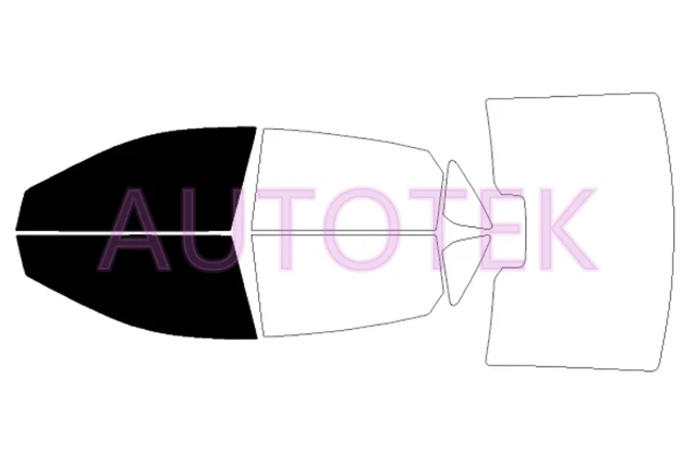 PreCut Film Front Two Door Windows COMPUTER CUT Any Tint Shade For ALL Chevrolet - Foto 8