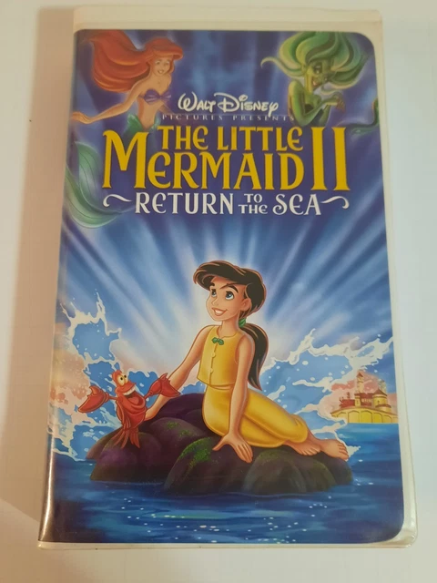 THE LITTLE MERMAID II Return to the Sea VHS 2000 Disney Clamshell £8.83 ...