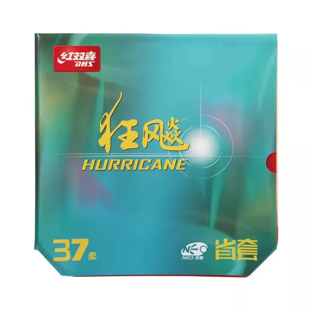 [Orange Sponge] 37° Backhand DHS Neo Hurricane 3 Provincal Table Tennis Rubber