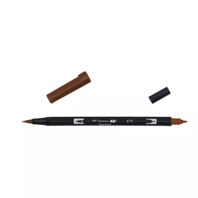 [Ref:ABT-879] TOMBOW Feutre DUAL BRUSH PEN ABT, marron  (879)