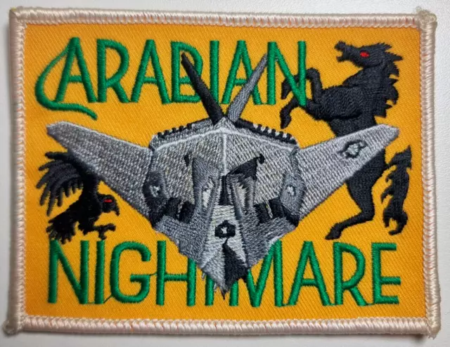 F-117 Stealth Arabian Nightmare Patch Aufnäher US Luftwaffe USAF Air Force