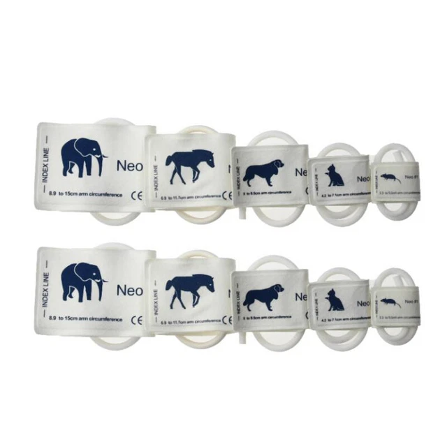 Animal Disposable Blood Pressure Cuff 3 set For Animal Blood Pressure Meter