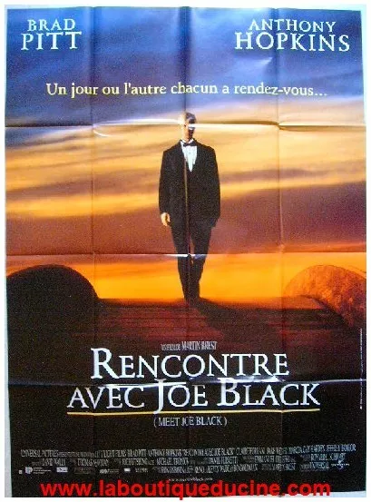 Incontro con Joe Bianco Film Poster/Locandina Cinema Brad Pitt Anthony Hopkins