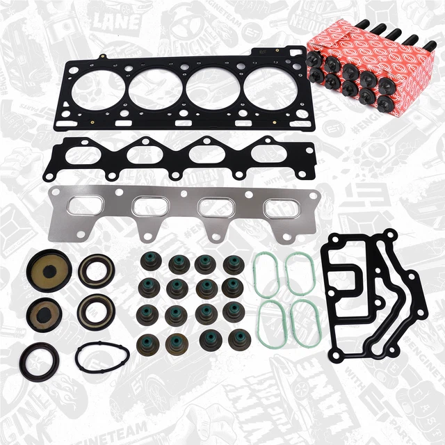 Couvercle De Culasse Pour Opel Vauxhall Chevrolet 1.4 1.2 - Référence 25198877 607145 - Neuf Avec Joints Et Boulons