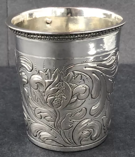 18th Century Silver beaker - German / Danish ? circa 1732