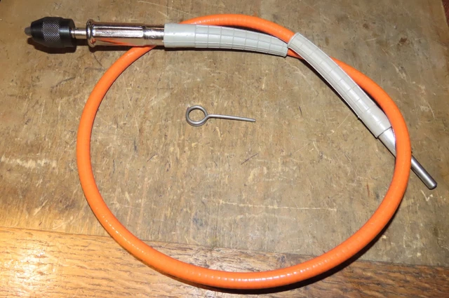 Arbre Flexible Pour Outil Rotatif - Longueur 100 Cm - Mandrin 0,5-6 Mm - Idéal Pour Dremel & Polissage