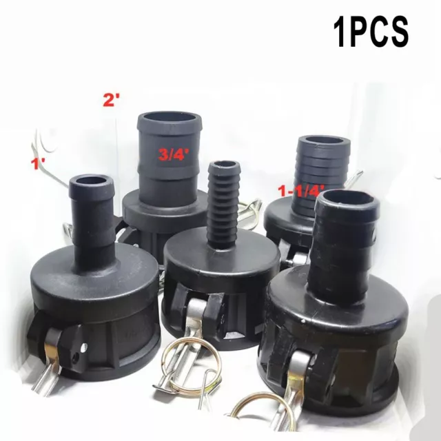 Reliable IBC Tote Adapter Prevents Leaks & Practical 2 Cam Lock Fitting