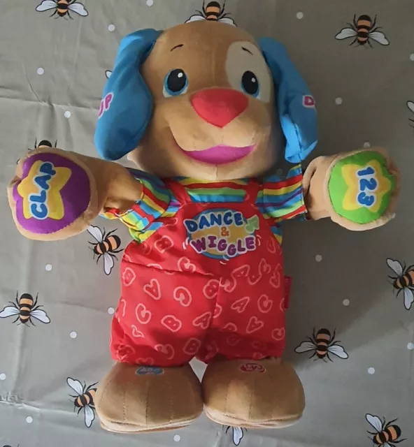 Fisher Price Laugh and Learn DANCE & WIGGLE Musical Talking Puppy Dog