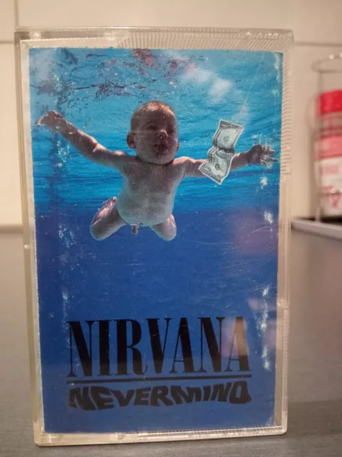 NIRVANA  NEVERMIND CASSETTE  AUDIO k7