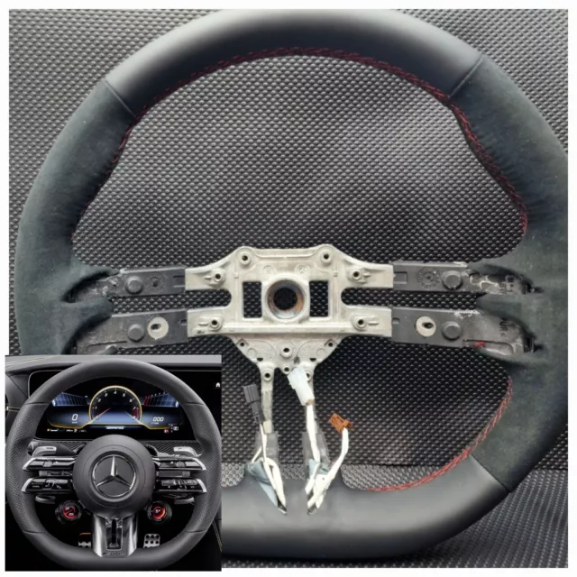 Mercedes W164 ML 63 AMG Carbon Alcantara Lenkrad steering wheel +